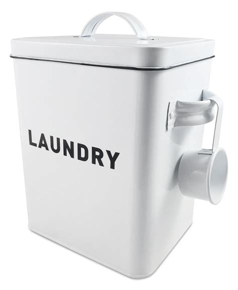 metal laundry detergent box|detergent containers for laundry room.